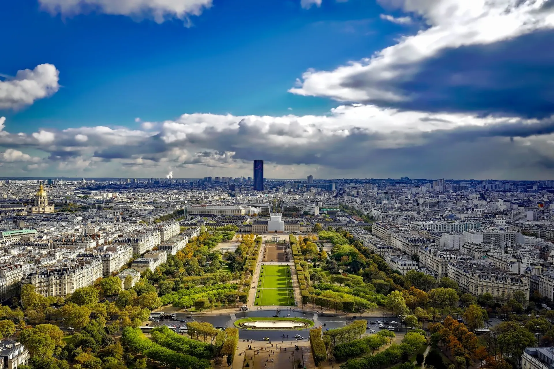 Vue urbaine de Paris